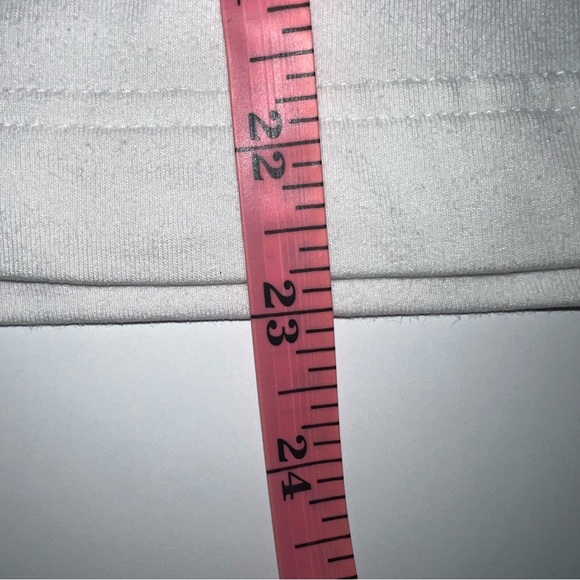 Banana Republic Womens Pocket Half Snap Pullover Hoodie White Small Athleisure - Picture 8 of 8